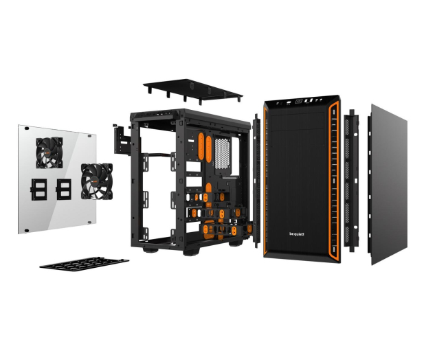 BE QUIET! PURE BASE 600 Window Orange BGW020 BGW20 - 351875 - zdjęcie 7